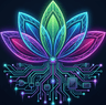 Tulasi AI Lotus Logo